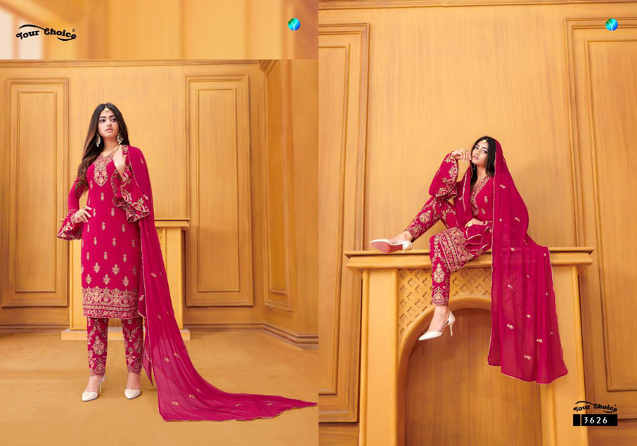 Shahnaz Blooming georgette Suits Collection Shahnaz Blooming georgette Suits Collection